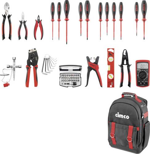 Cimco Ergo Starter 170405 Werkzeug-Rucksack (B x H x T) 370 x 490 x 210mm