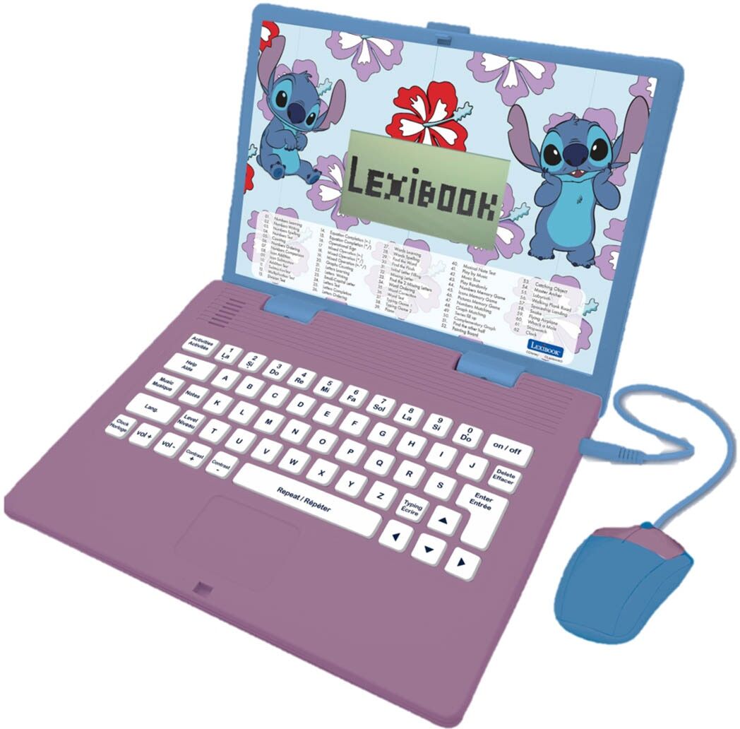 Lexibook Ordenador infantil Disney Stitch .