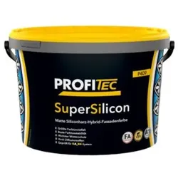 PROFITEC P409 SuperSilicon Matte Siliconharz-Hybrid-Fassadenfarbe 5 l weiß