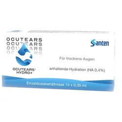 OCUTEARS HYDRO+ Augentropfen Einzeldosenpipetten 15X0.35 ml Einzeldosispipetten