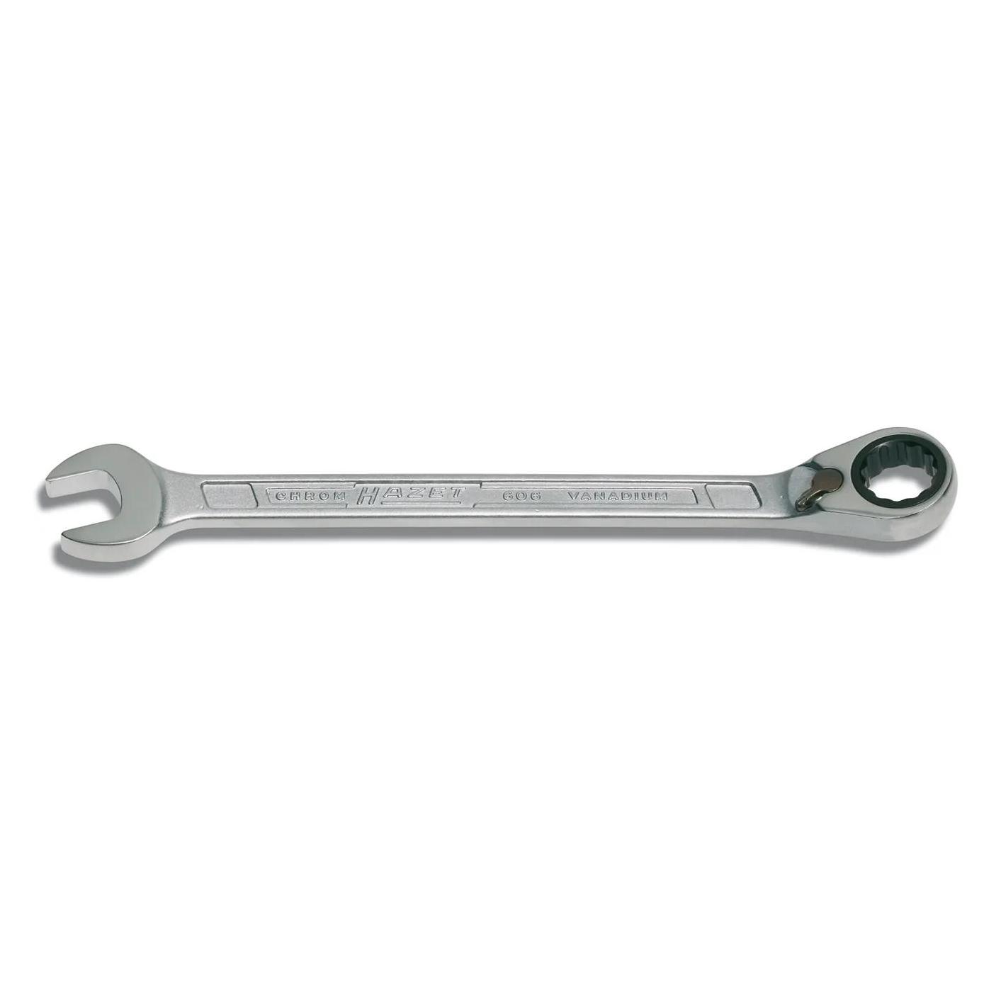 Hazet Knarren Ring-Maulschlüssel 606-21 Aussen Doppel-Sechskant-Tractionsprofil 21 mm (21 mm) (606-21)