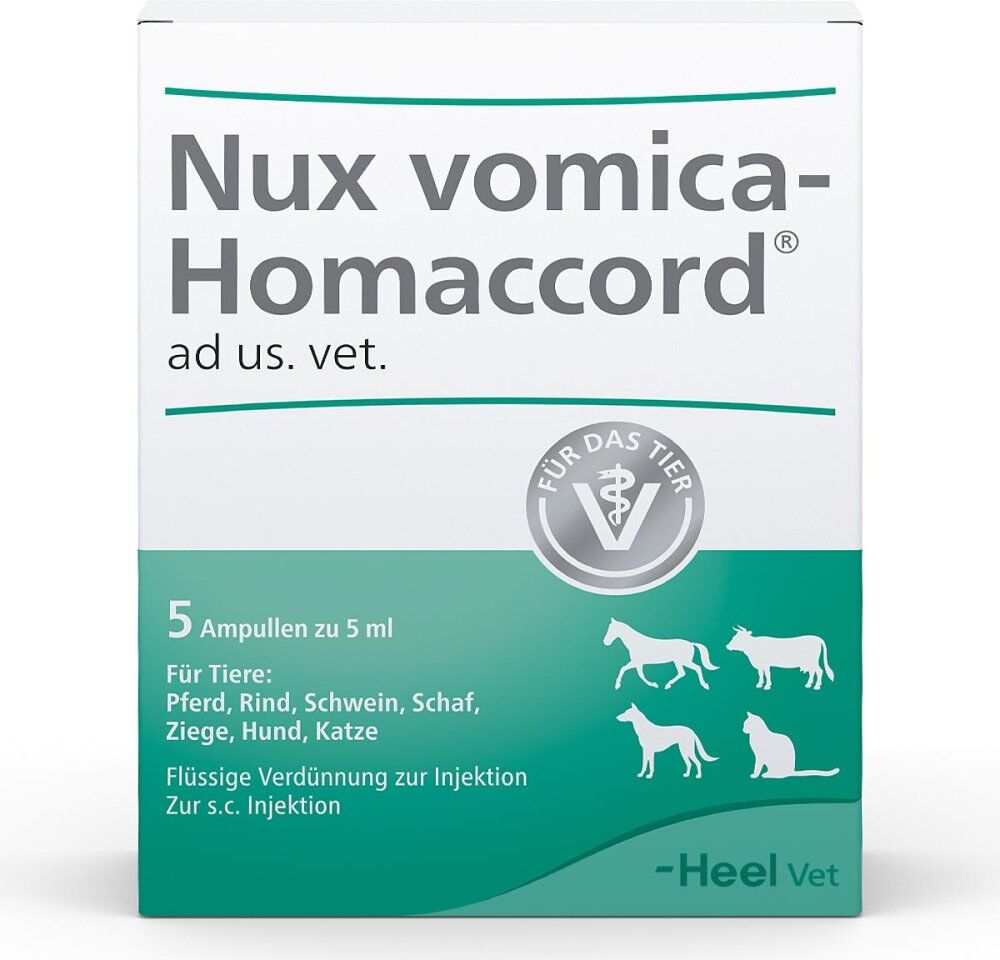 Nux vomica-Homaccord Nux Vomica Homaccord Ampullen veterinär