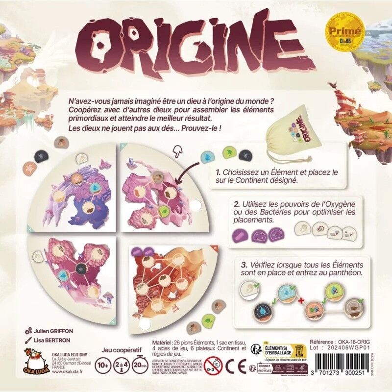 Oka Luda Éditions Origine