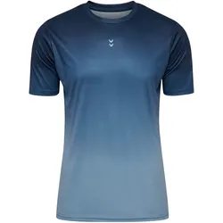 hummel® Herren-Funktionsshirt - Herren - Gr. L - hellblau