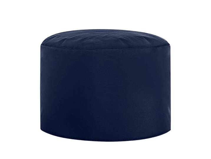 Fußhocker Scuba dot com Ø 50cm Blau/Jeansblau