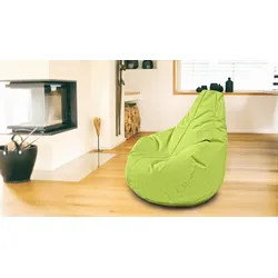 Kinzler Outdoorfähiger Sitzsack Gamer, ca. 100 x 100 cm, Farbe:Apfelgrün