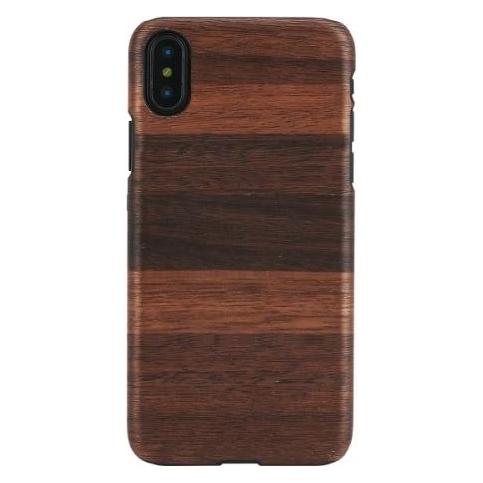 Man&Wood SmartPhone case iPhone X/XS fango black (Apple iPhone X, Apple iPhone XS) (1000000356)