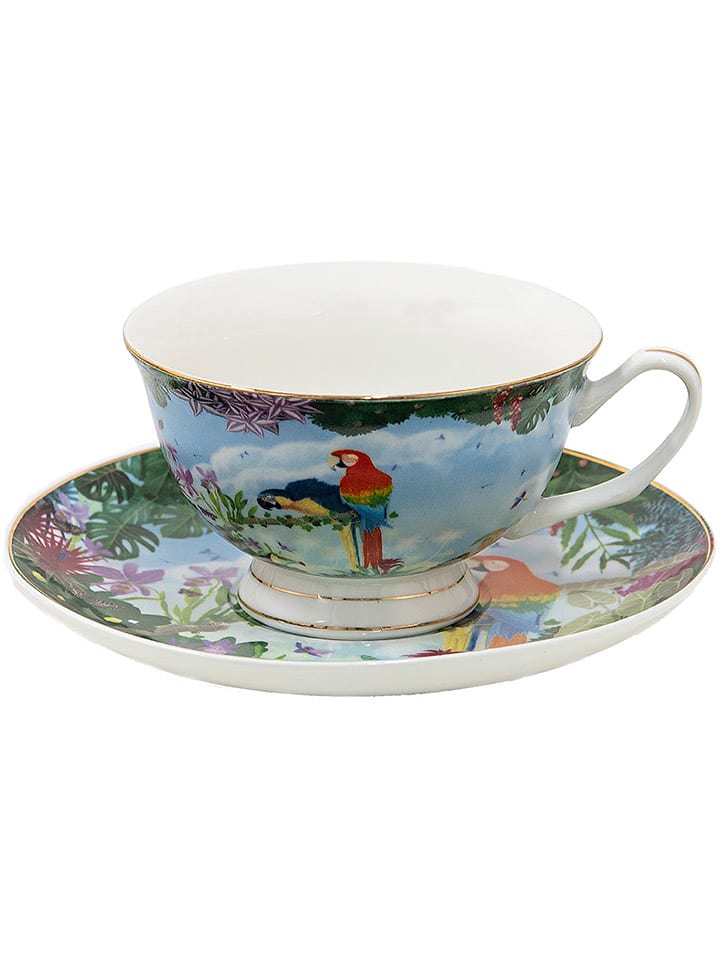 Clayre & Eef Kaffeetasse in Bunt - 200 ml - onesize