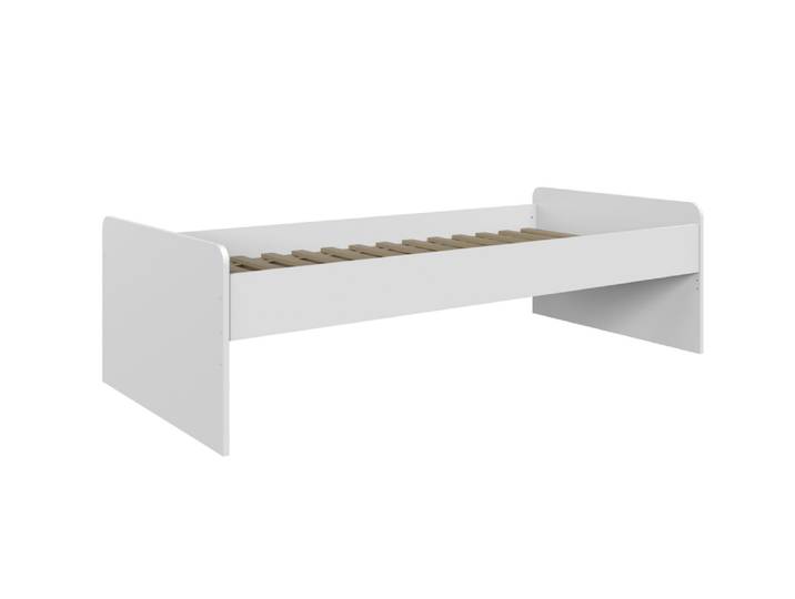Wimex Multiraumkonzept Kastenbett Weiß Holzwerkstoff 90x200 cm