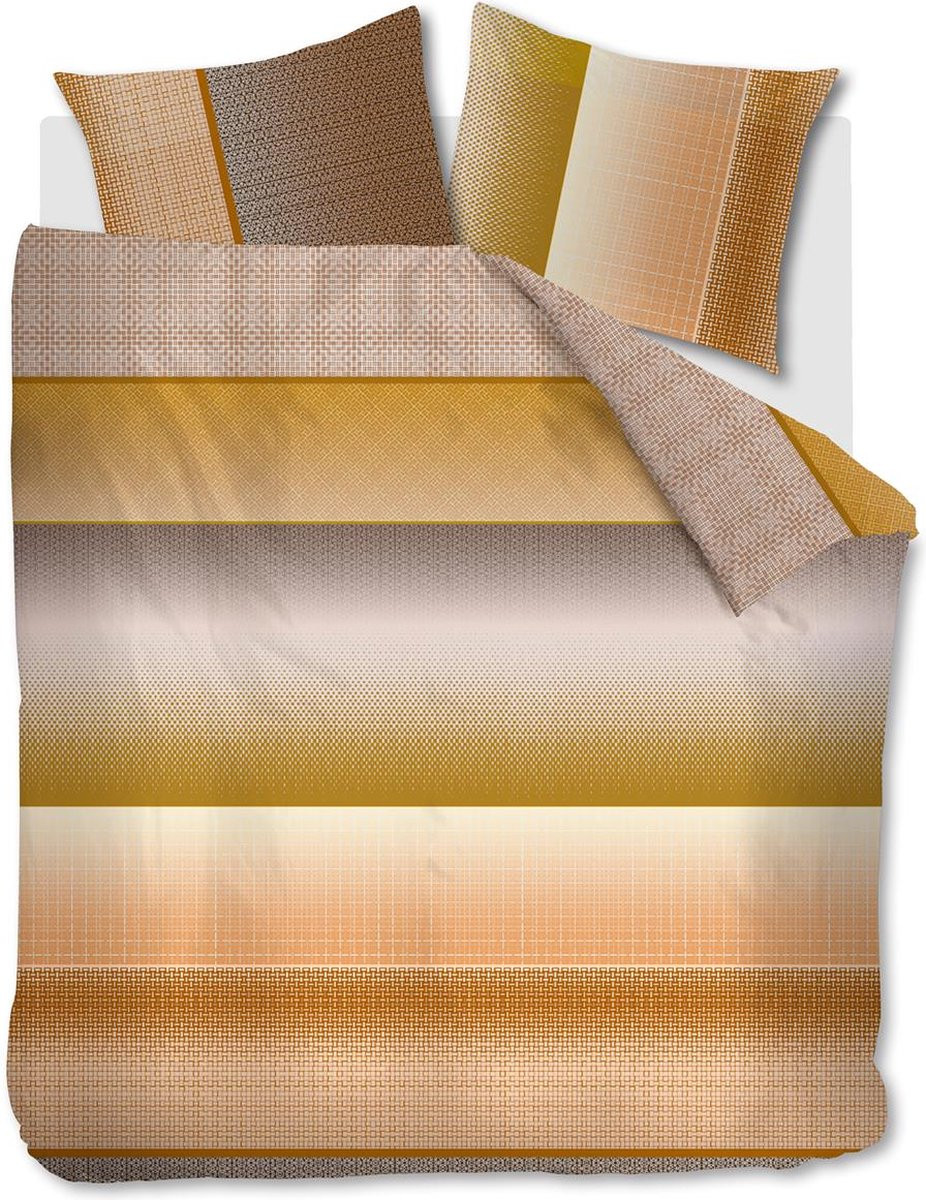 Beddinghouse Odette dekbedovertrek Lits-Jumeaux Geel B/D: 240 x 220 cm