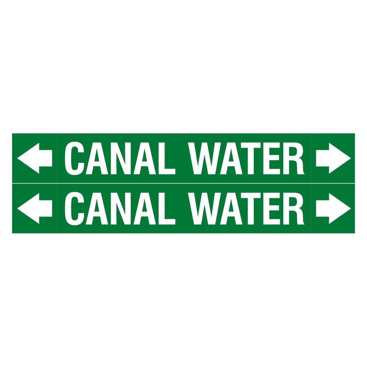 Brady ASME - Rohrmarkierer - Canal Water (ASMEPM-50X345MM-CANAL WATER)