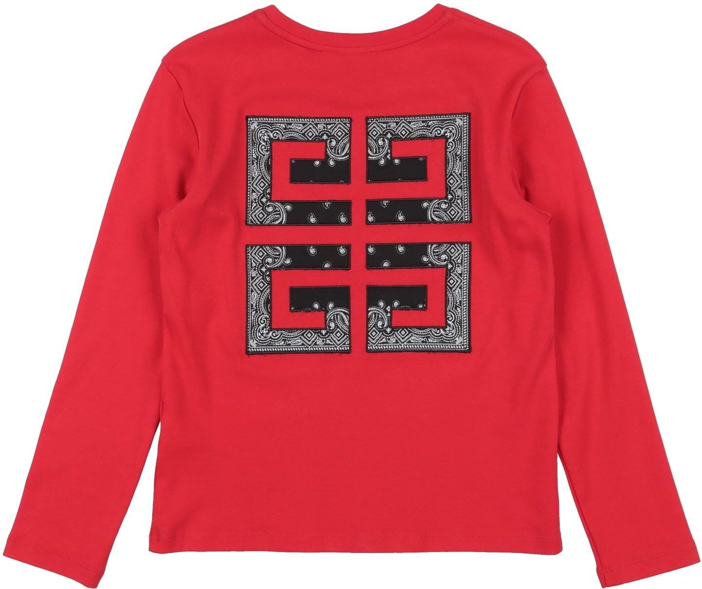 Givenchy Camiseta Niño Rojo 10 Niño