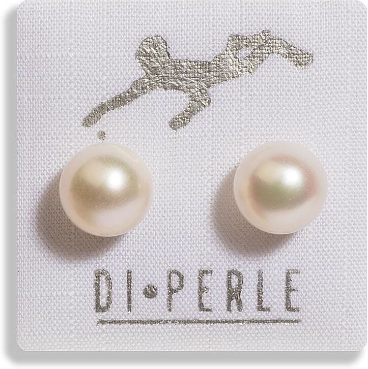 Paar Ohrstecker ADELIA´S "Adelia's Damen Perlenschmuck 585 Gelbgold Süsswasser Perlen Ohrstecker", weiß, Ohrringe, Damen, Paar Ohrstecker, Damen Perlenschmuck