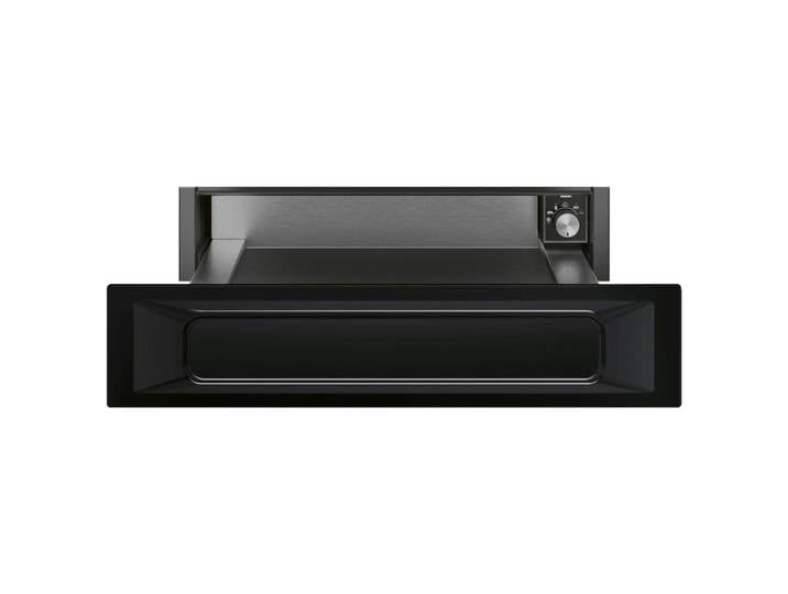 Smeg Wärmeschublade Victoria, Schwarz, Metall, 59.7x13.5x53.8 cm, Made in Italy, Küchengeräte, Sonstige Küchengeräte