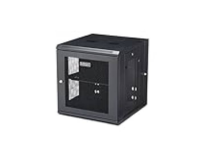 StarTech Armoire Murale 12U, 19 , 4 Montants, 50cm Profondeur (RK1224WALHM)