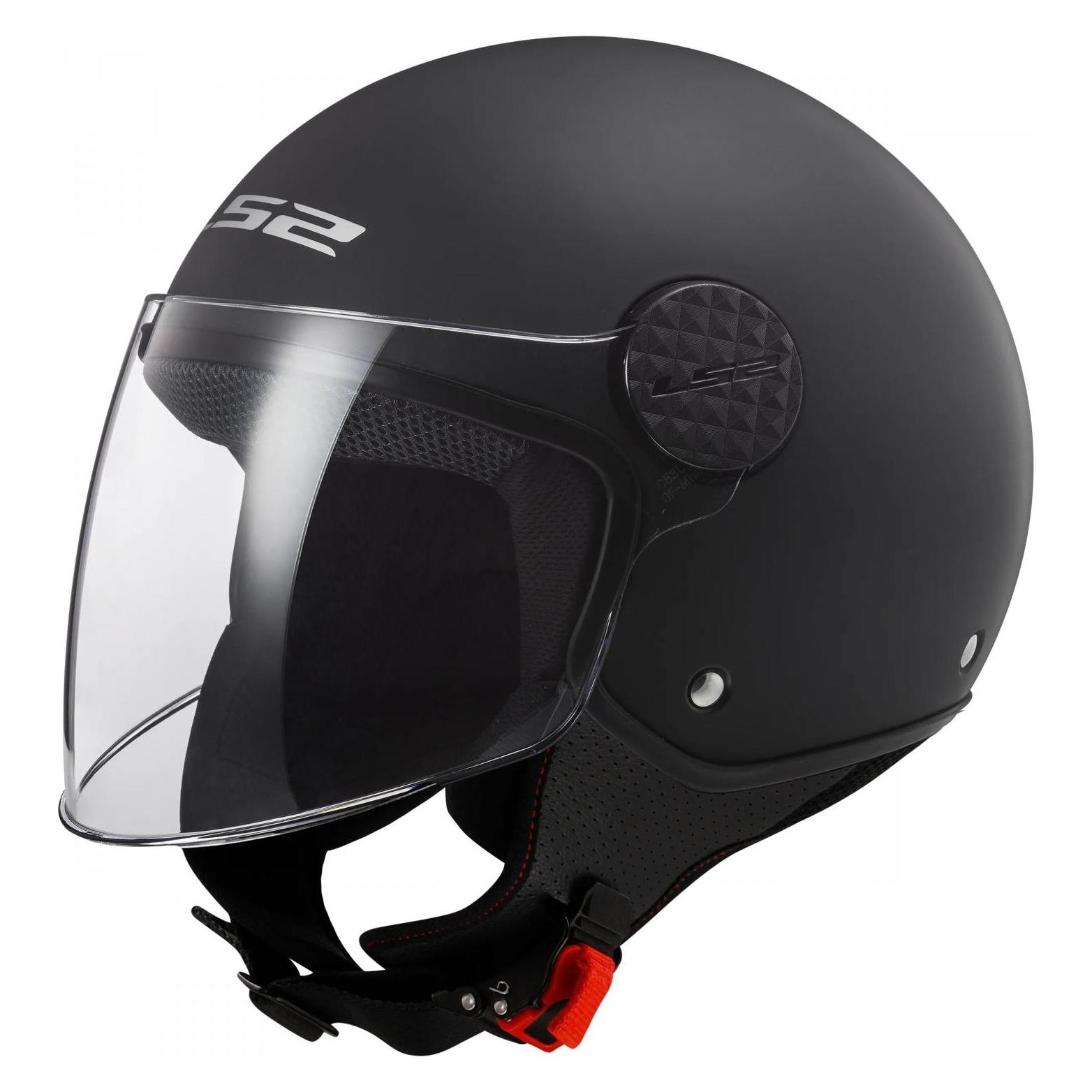 LS2 Jet-Motorradhelm SPHERE II SOLID Matt Black, XL (XL, 61 - 62 cm) (365581011XL)