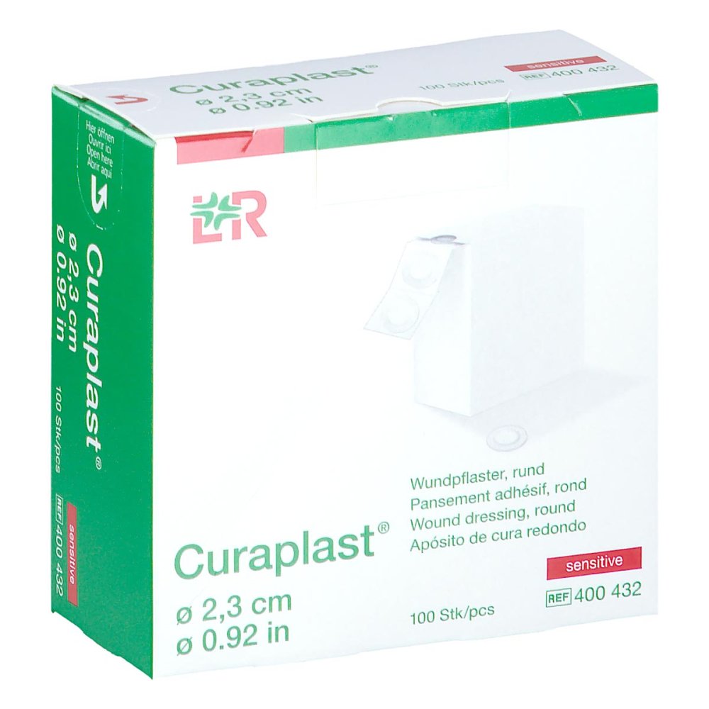 Lohmann & Rauscher GmbH & Co.KG Curaplast Strips Sensitiv rund 2,3cm 07632921