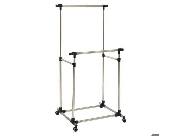 Portant à vêtements double inox  Venus  - 5five