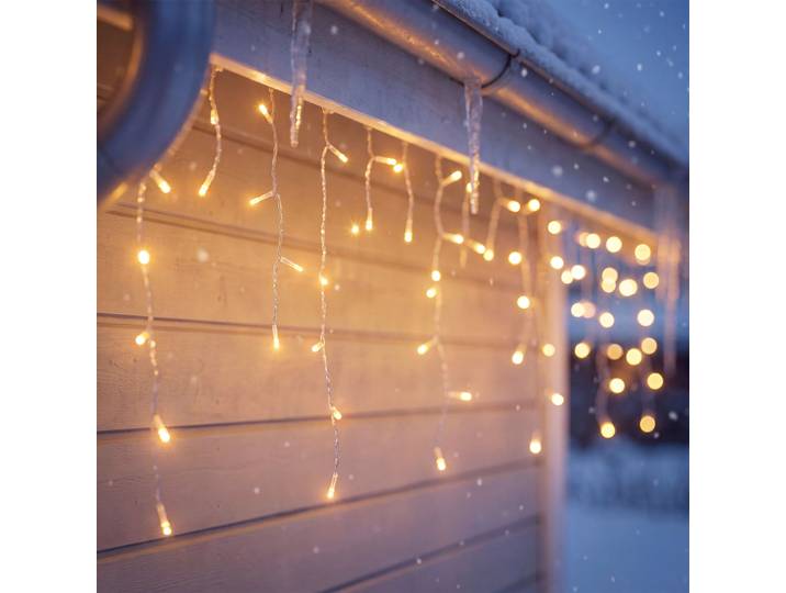 OTTO HOME LED-Lichterkette Luvennia in 6, 12 und 24 m Kettenlänge , weiß, Dioden 960 Stk., Gesamtlänge 24m, Lichterketten, warmweißes Licht, Timer, 3 m Zuleitung, LED-Lichterkette