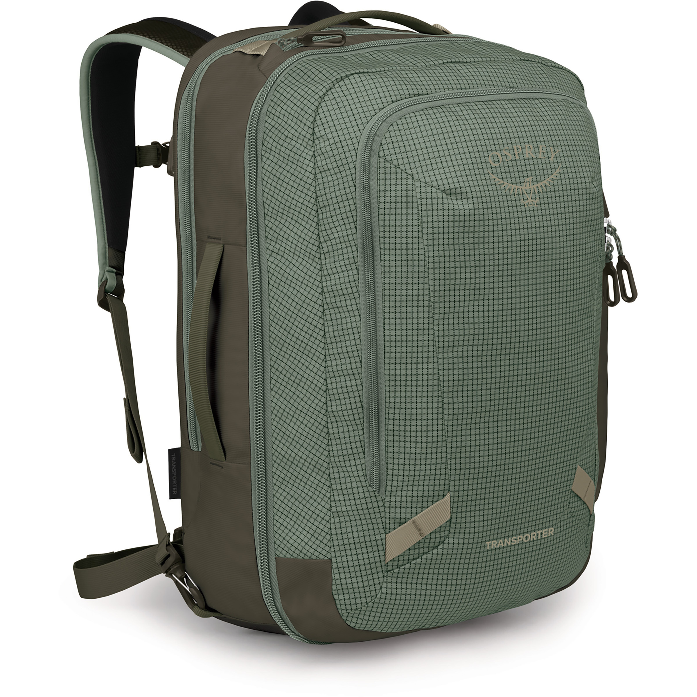 Osprey Transporter Travel Pack 44 Kofferrucksäcke pine leaf earl grey Größe 44L Reise