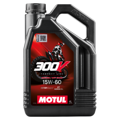 MOTUL Motoröl 300V FACTORY LINE OFF ROAD 15W-60 4T [4 L] 104138