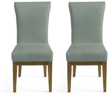 Corinne Dining Side Chairs, Set Of Two - Harvest, Harvest/Marbled Mineral - Grandin Road