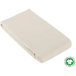 Spannleintuch Bio Greta in Beige ca. 100x200cm