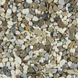 Terralith Marmor - Steinteppich WAND mix milano (fein) für 1 qm