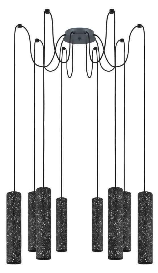 Eglo Multi pendel hanglamp modern grijs zwart metaal
