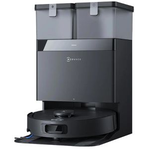 ECOVACS Saugroboter DEEBOT T30C, schwarz, 25.000 Pa Saugkraft, mit Wischfunktion & Reinigungsstation