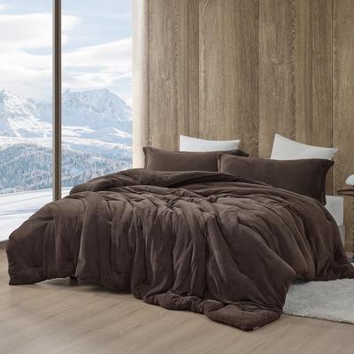 Warmer than Warm® - Coma Inducer® Oversized Comforter Set - Hot Fudge