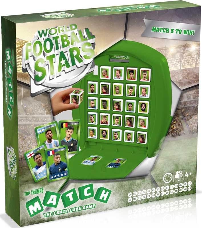 Winning Moves Top Trumps Match Wereldvoetbalsterren Voetbalspel