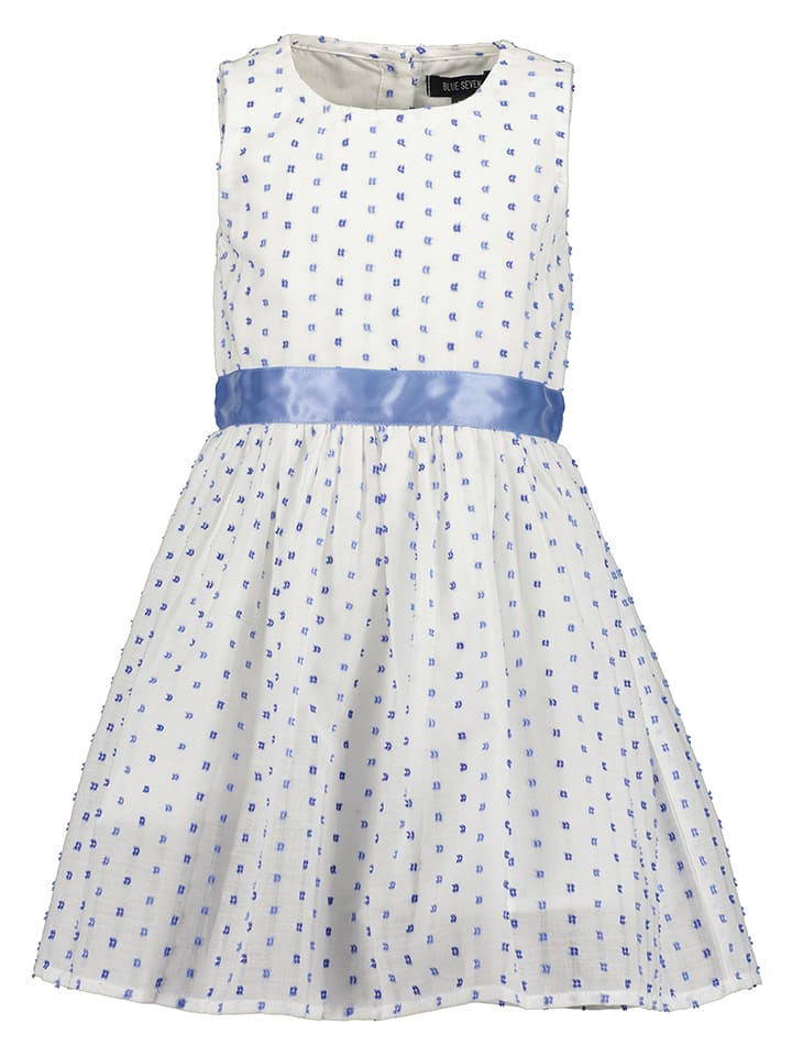 Blue Seven Kleid in Weiß - 98