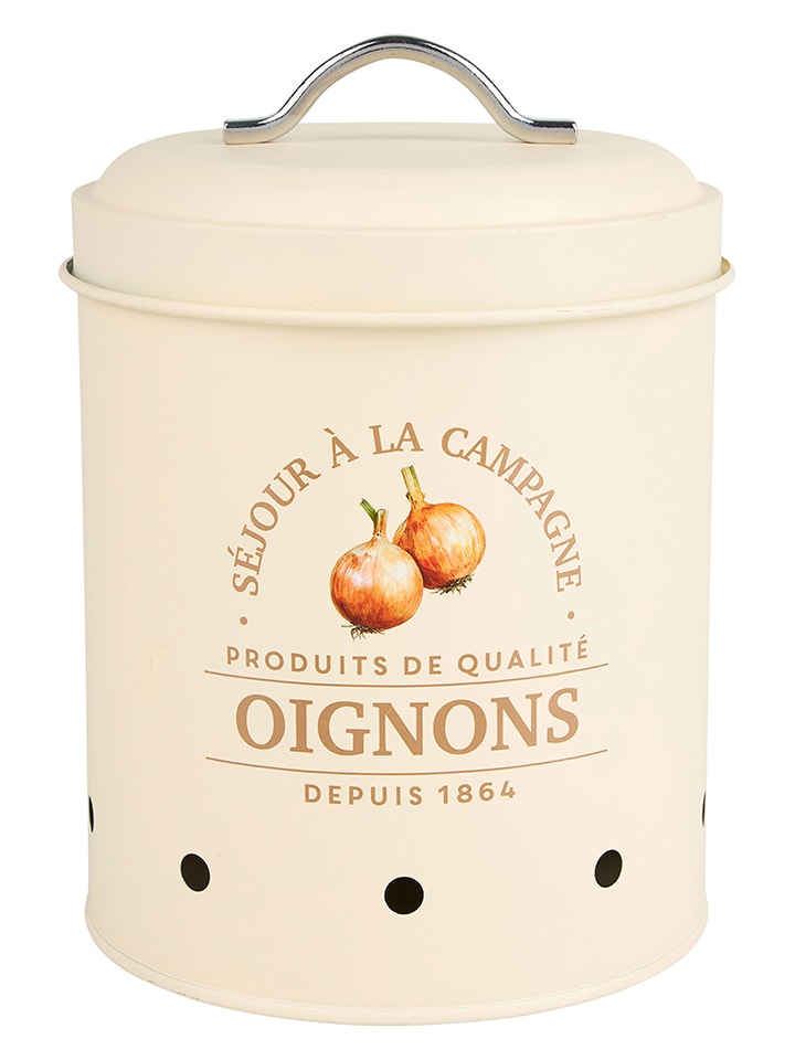Sitram Vorratsdose "Onion" in Beige - (H)19 x Ø 14 cm - onesize