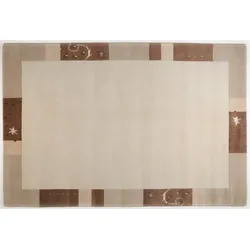 THEKO Teppich Ganges 991 550 beige 160 x 230 cm