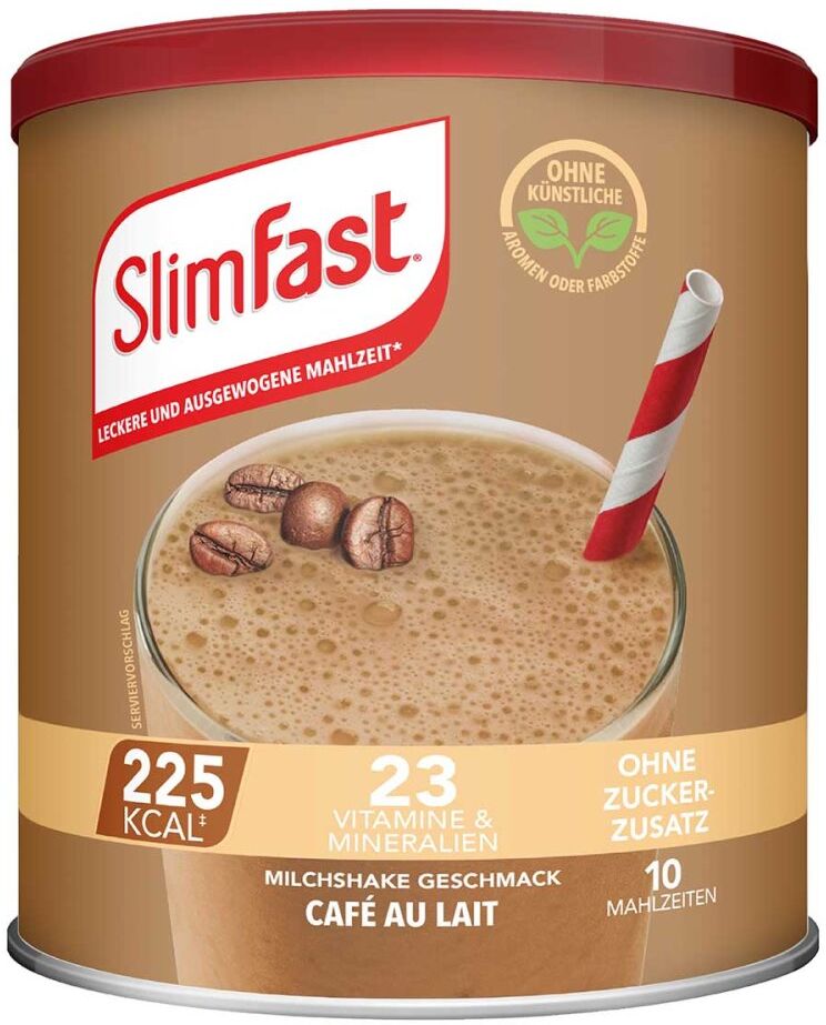 Slim Fast Pulver Cafe Au Lait