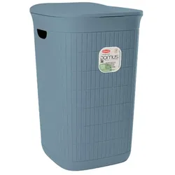 Stefanplast Domus Wäschekorb, 50 Liter, Rauchblau
