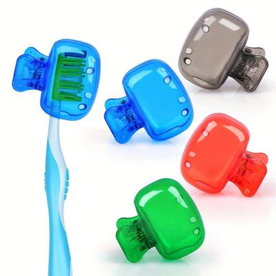 Portable Toothbrush Head Covers Set Travel Hygienic Cap Case Pack Portable Toothbrush Head Covers Set Travel Hygienic Cap Case Pack