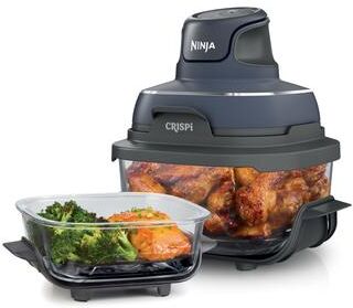 Ninja Crispi 4-in-1 Portable Glass Air Fryer Cooking System