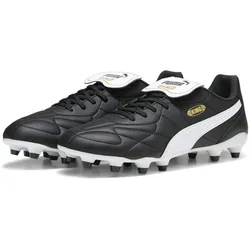 PUMA King Top FG/AG Fußballschuhe 01 - PUMA black/PUMA white/PUMA gold 40