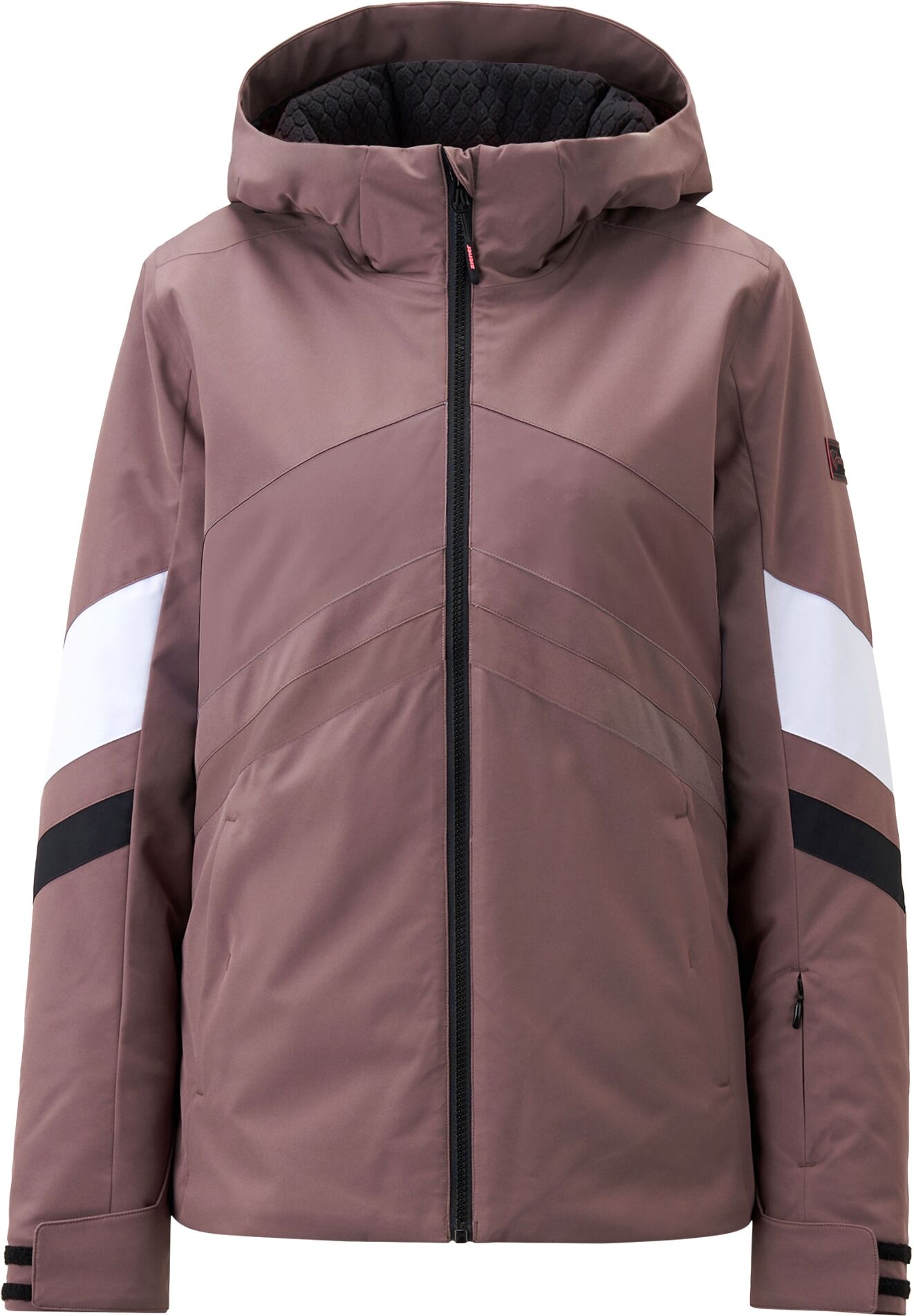 Skijacke ZIENER "TARAINA-Z jacket lady", Damen, Gr. 46, dusty violet, Obermaterial: 100% Polyester. Futter: 100% Polyamid. Wattierung: 100% Polyester, Jacken Skijacke dusty violet 46