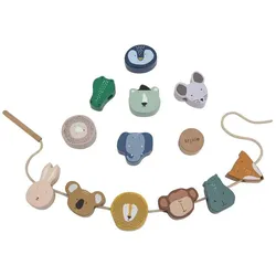 Trixie Baby Wooden animal lacing beads