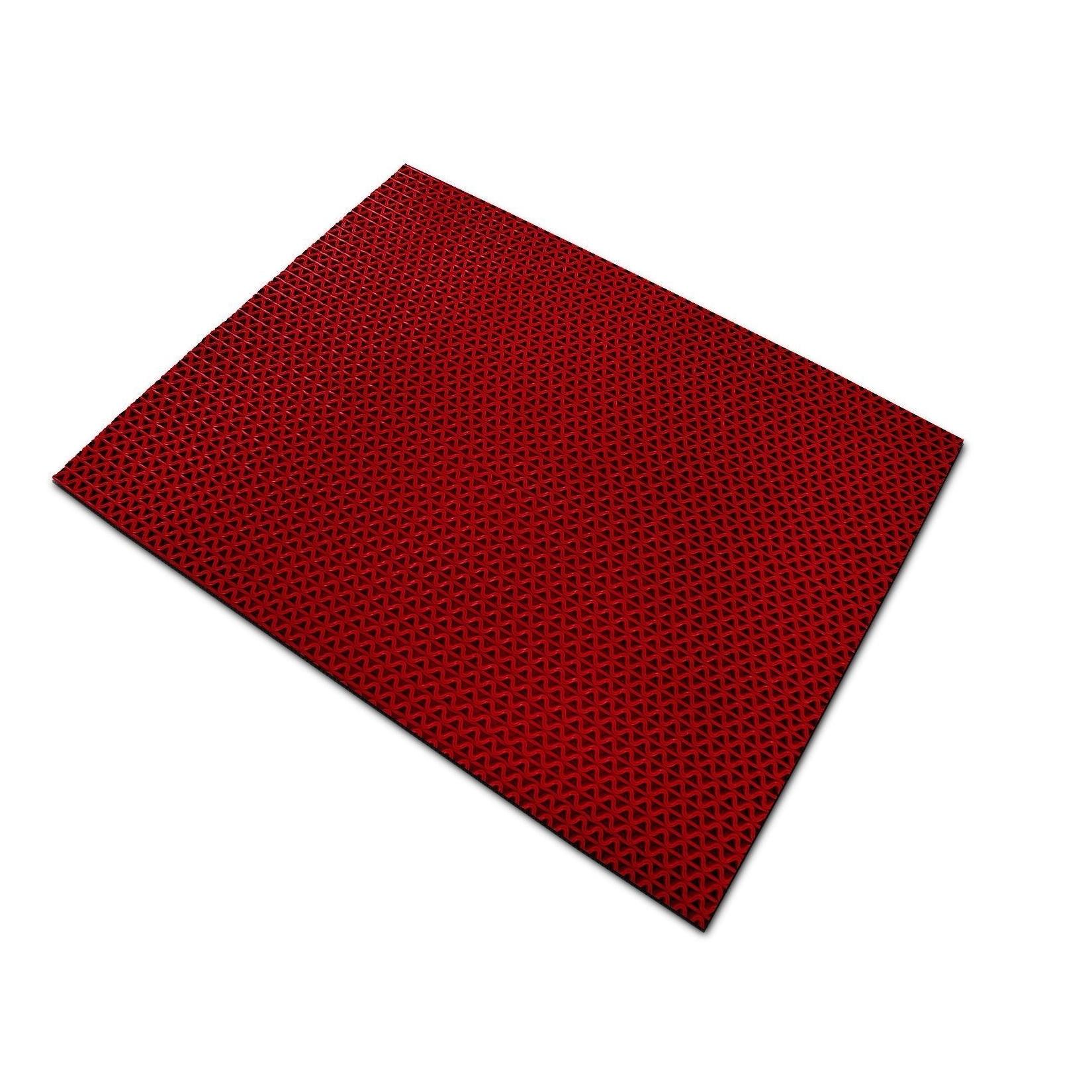 etm Hygienematte Anti-Slip Rot