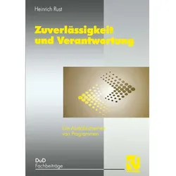 Zuverlässigkeit und Verantwortung, Fachbücher von Heinrich Rust