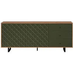 trendteam Sideboard Sentra Dekor Grün Dunkelgrün