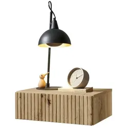 Pol Power Nachttisch Taboni Holzoptik Artisan-Eiche