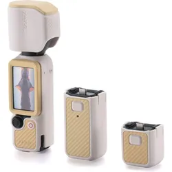Tilta Silikon-Schutzhülle Osmo Pocket 4 Power Kit Beige