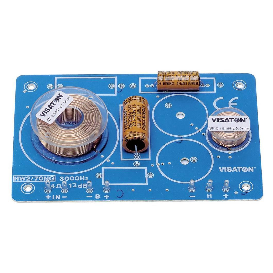 Visaton HW 2/70 NG - 4 Ohm 2-Wege Frequenzweiche 4 Ω (5401)