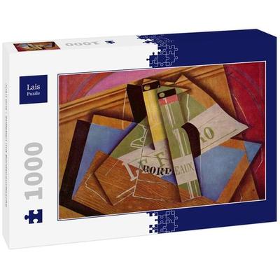 Lais Puzzle Juan Gris - Stilleben mit Bordeuauxflasche 1000 Teile