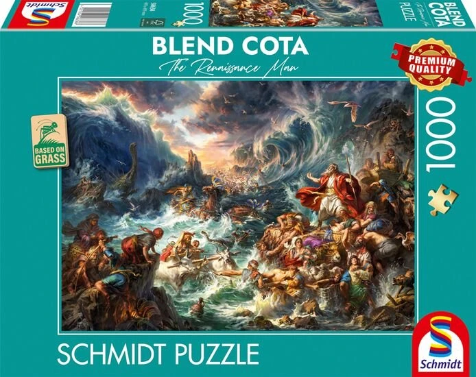 Schmidt Spiele Blend Cota: Der Weg durch das Meer (1000 Teile)